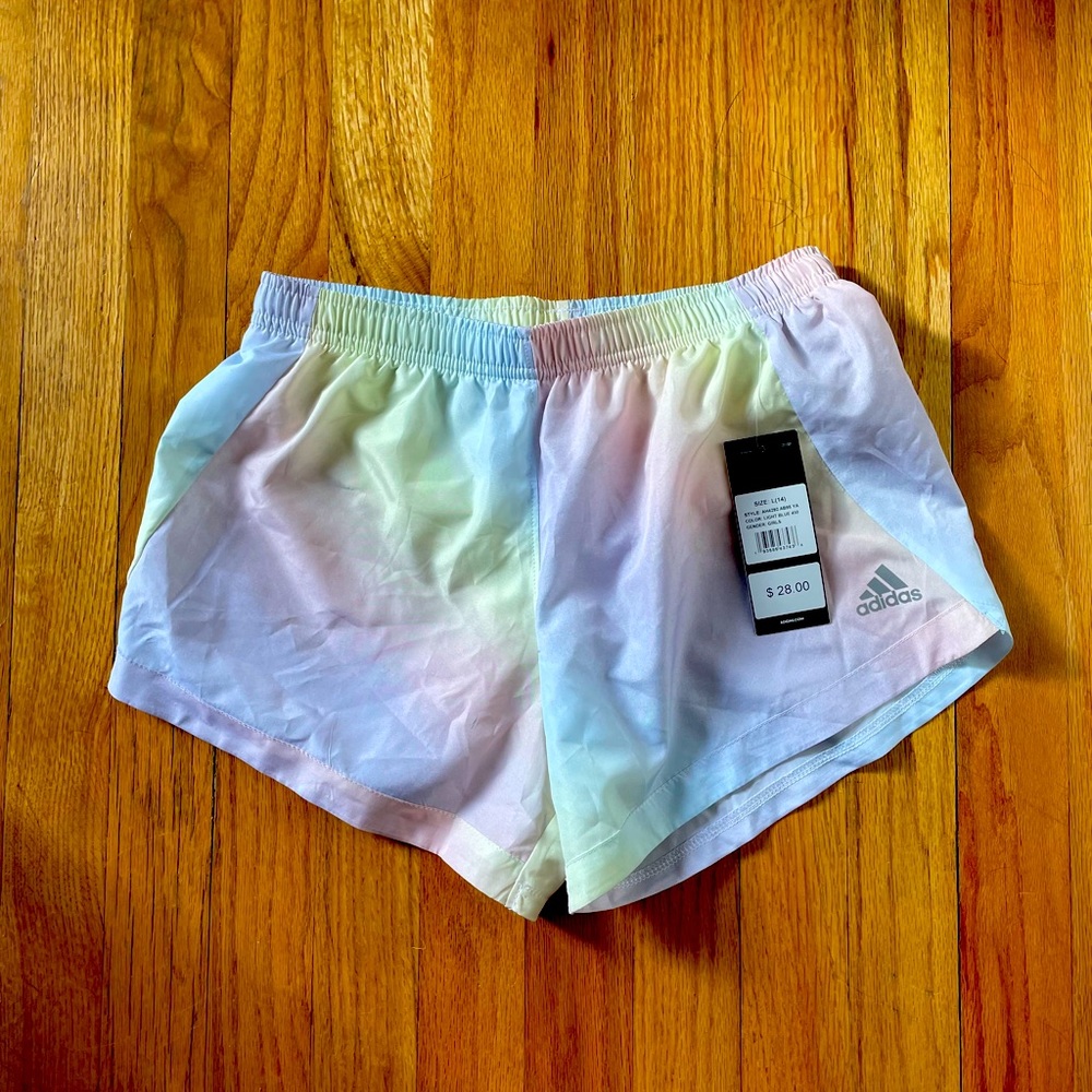 NWT Adidas Iridescence Woven Running Shorts